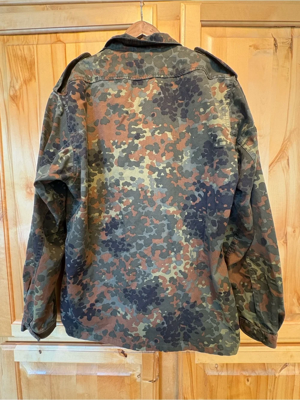 Vintage German Bundeswher Flecktarn Field shirt